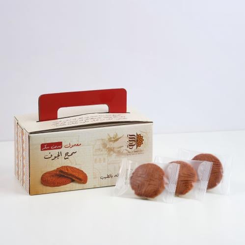 معمول السمح حشوة تمر بدون سكر