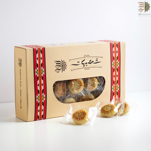 معمول أبيض حشوة تمر