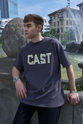 Tape light brown t-shirt