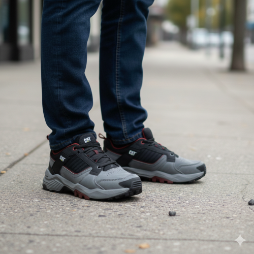 حذاء كجوال رصاصي CAT CASUAL Shoes CAT 726652