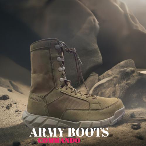 حذاء بسطار عسكري كوماندو Army Boots 144-0016
