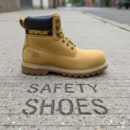 Safety work shoe CAT Safety Shoes/ste/ 708214 S3 SR FO HRO