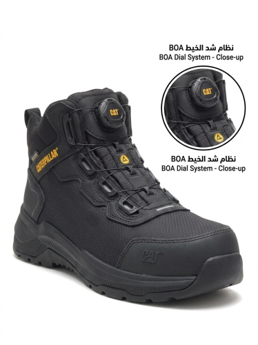 حذاء عمل سفتي CAT Safety Shoes/ste/ 726739 CT ESD...