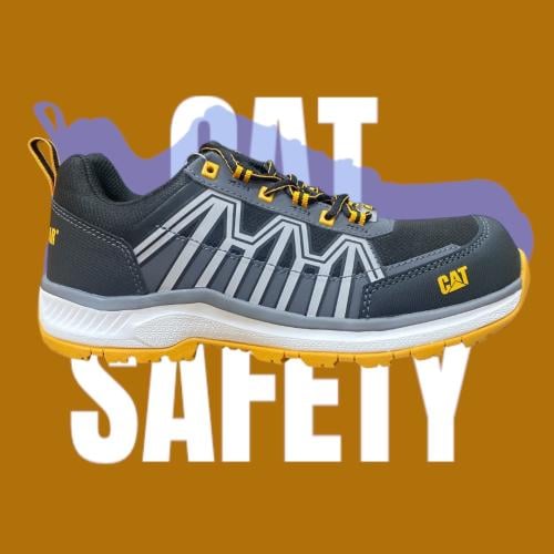 حذاء عمل سفتي CAT Safety Shoes /com/725517 S3 HRO