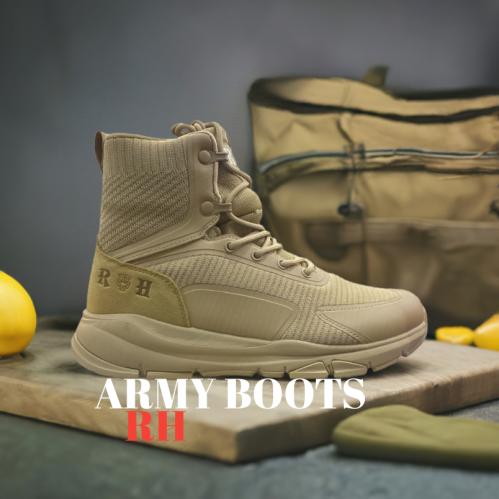 حذاء بسطار عسكري Army Boots 144-2025 R-H