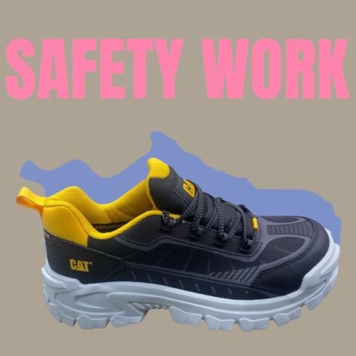 حذاء عمل سفتي شبابي CAT Safety Shoes/ste/91781 CT...