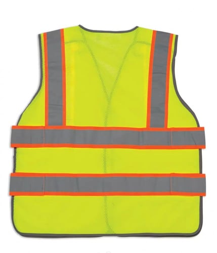 سترة يلق عمال CAT Work Vest 147-0009