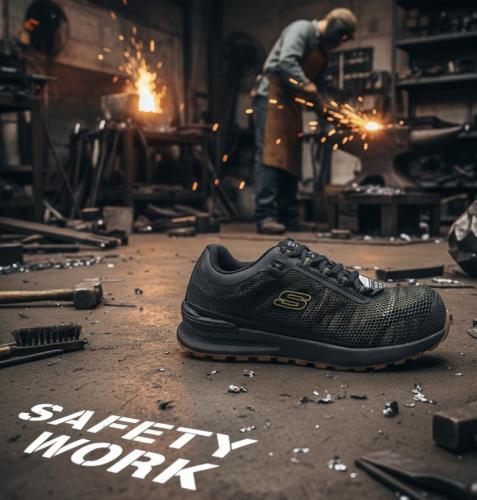 حذاء عمل سفتي اسكتشرس SKECHERS Safety Shoes/ com 7...