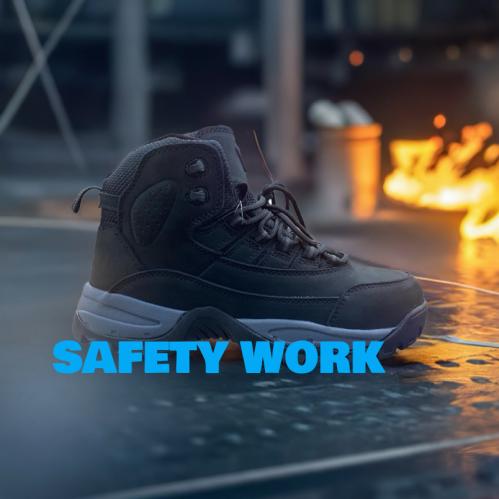 حذاء عمل سفتي شوز Safety Shoes SHE 900