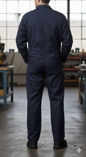 ملابس عمل كفرول عمل كحلي Coverall CAT 106-0042