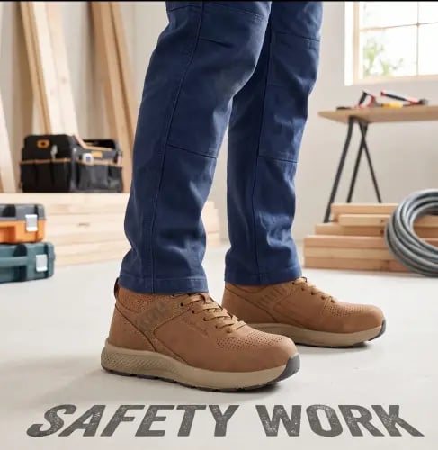 حذاء عمل سفتي Safety Shoes-w123-19045