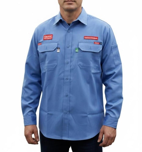 ملابس عمل ازرق 0006-145 / Workwear F.R.C CAT2