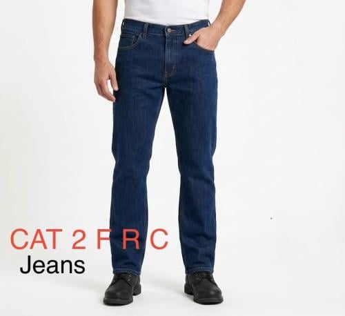 ملابس عمل بنطلون جنز لون كحلي CAT2 F.R.C 2045 JEAN...