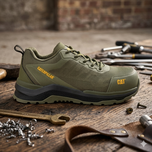 حذاء عمل سفتي CAT Safety Shoes/ste/ 726737 CT ESD...