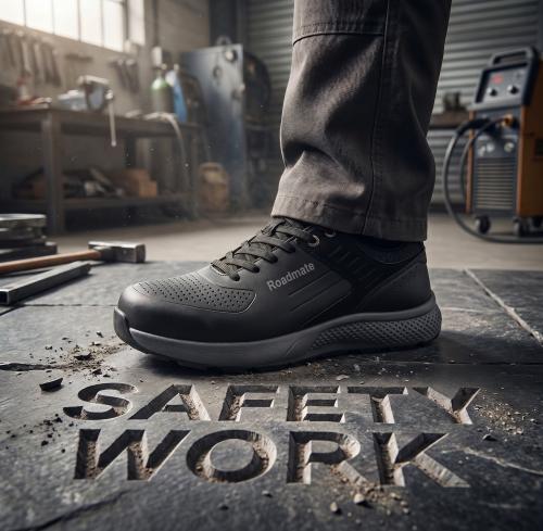 حذاء عمل سفتي Safety Shoes-w123-19038