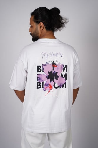 تيشرت اوفر سايز صيفي BLOOM