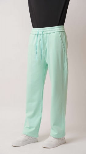 بنطلون اوفر سايز تفاحي ساده