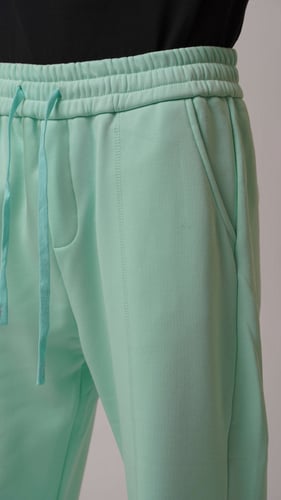 بنطلون اوفر سايز تفاحي ساده