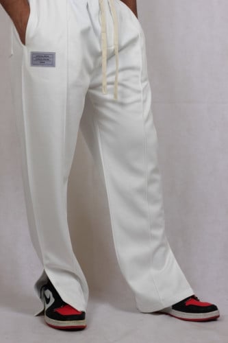 بنطلون اوفر سايز ابيض