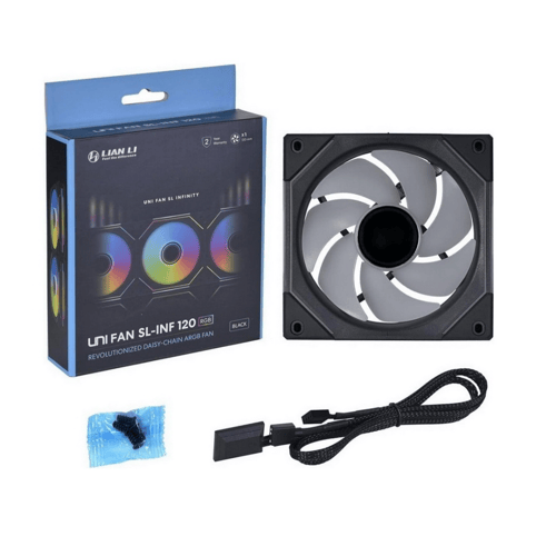 Lian Li 120mm UNI FAN SL-INFINITY Case Fan 1Pc(Whi...