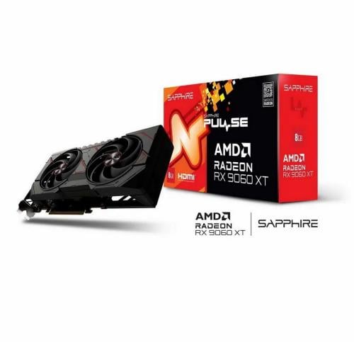 Sapphire PULSE Radeon RX 9060 XT – 8GB GDDR6 – Dua...