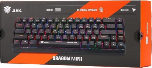 كيبورد ميكانيكي RGB-GHOST MIN من ASA