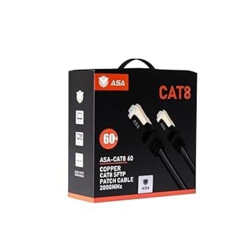 سلك شبكة إيثرنت LAN بطول 60 متر – متوافق مع الراوت...