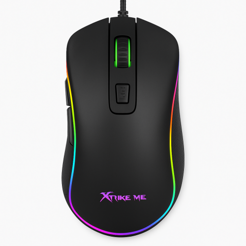 ماوس ألعاب سلكي XTRIKE ME GM-226 بإضاءة RGB (7 أزر...