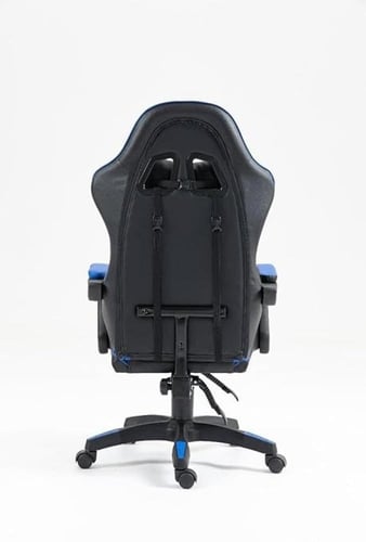 كرسي قيمنق - TESO ازرق في اسود