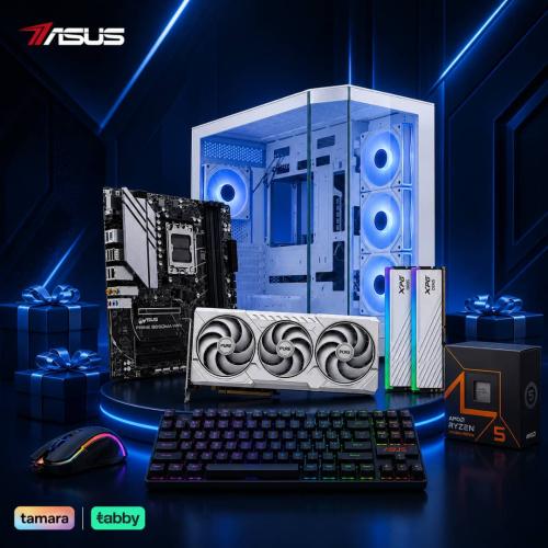 تجميعة ألعاب TitanX بمعالج Ryzen 7 9800X3D وكرت RT...