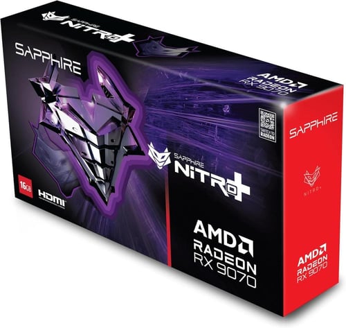 Sapphire NITRO+ Radeon RX 9070 – 16GB GDDR6 – Trip...