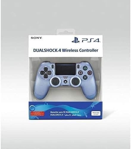 وحدة تحكم سوني لاسلكي – بلاي ستيشن 4 (تيتانيوم بلو...