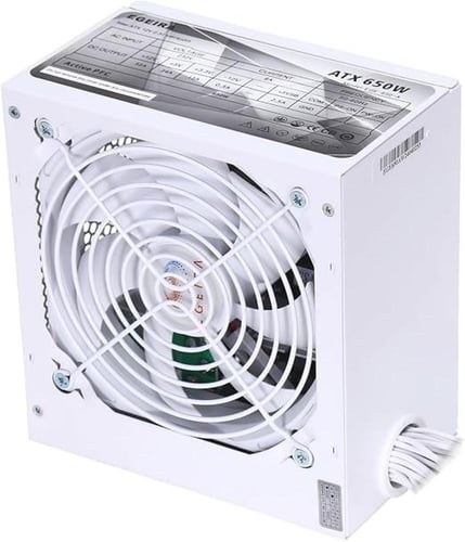 Egeira 650W 650-A 12CM White Power Supply – Reliab...