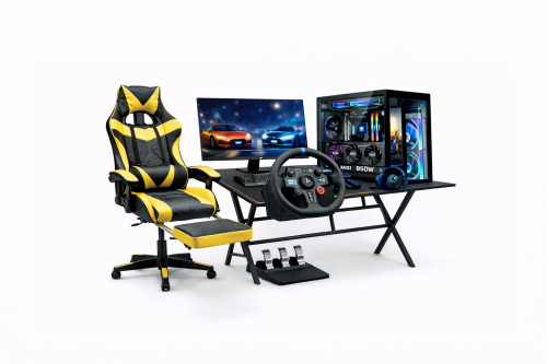 بكج قيمنق متكامل Gaming Setup احترافي مع كمبيوتر R...