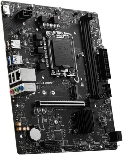 MSI PRO H610M-S – DDR4 Micro-ATX Motherboard – PRO...