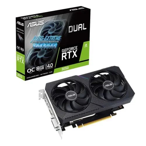 كرت شاشة Asus VGE Dual RTX 3050 8G OC V2