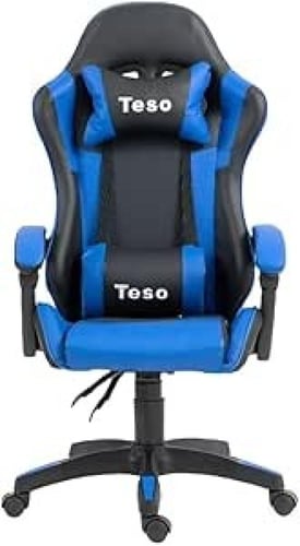 كرسي قيمنق - TESO ازرق في اسود