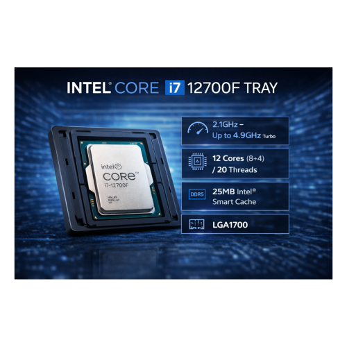 معالج Intel Core i7-12700F الجيل الثاني عشر – 12 ن...
