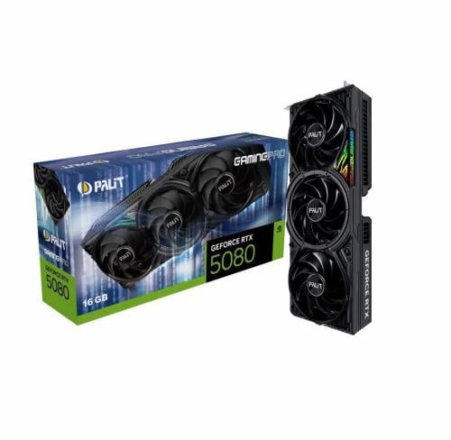 Palit GeForce RTX 5080 GamingPro – 16GB GDDR7 – Tr...