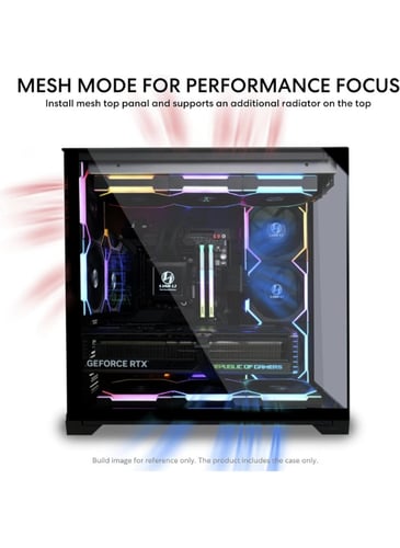 Lian Li O11 Vision Compact Black – Premium Mid-Tow...