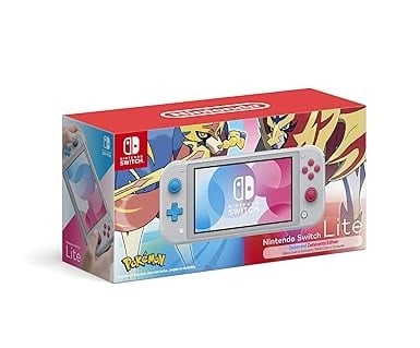 Nintendo Switch Lite – Pokémon Sword and Shield Ed...
