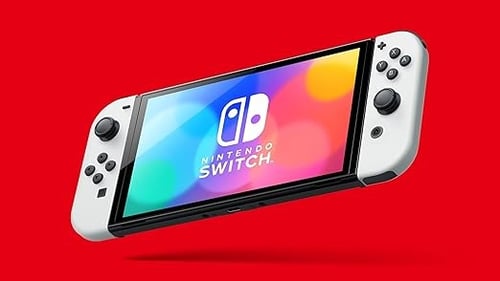 Nintendo Switch OLED Model – White Joy-Con (Renewe...