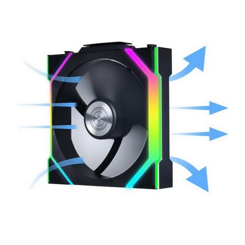 Lian Li 120mm UNI Fan SL Wireless ARGB Case Fan Bl...