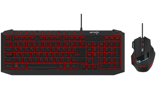 SPEAR SK-501&SM-11 MULTIMEDIA GAMING KEYBOARD AND...
