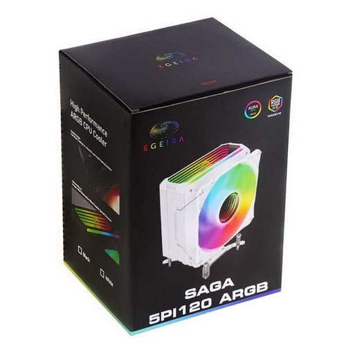Egeira Cooler SAGA 5PI 120 ARGB White