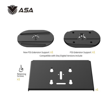 حامل تثبيت PS5/PS4 جديد – مثبت على الحائط (سليم)