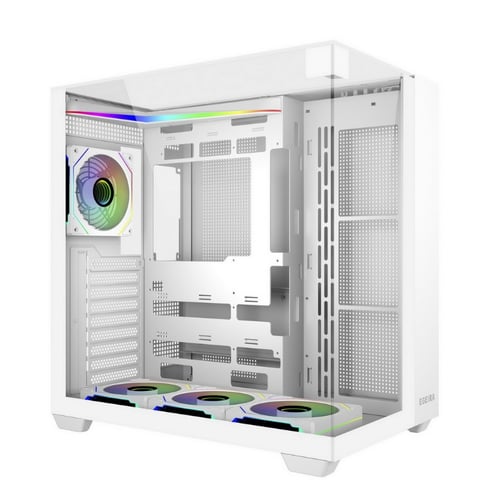 Egeira Galaxy 4 White ATX Gaming Computer Case – U...