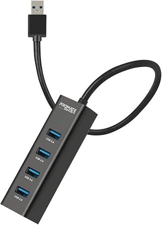 موزع USB بروميت 4 منافذ USB 3.0 – نقل بيانات عالي...