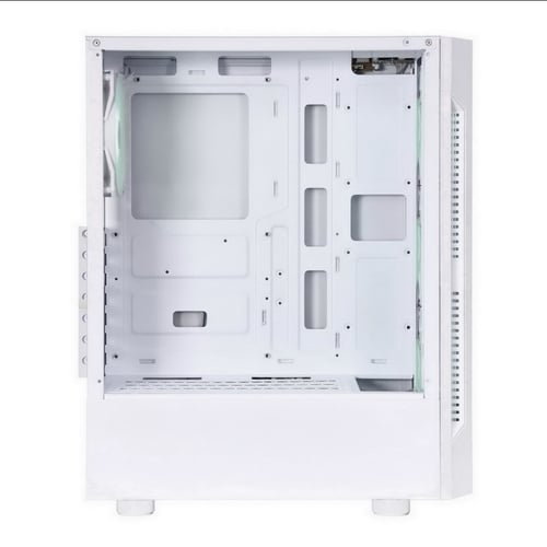 Egeira SPEAR White ATX Gaming Case – 4× ARGB Fans...