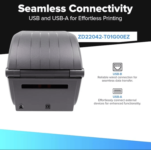 ZEBRA – طابعة باركود ZD220 حرارية